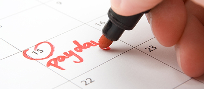 Monthly payroll